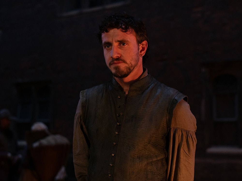 „Hamnet“ spekuliert über die Entstehung von William Shakespeares Meisterwerk „Hamlet“ und erzählt dabei auch aus dem Leben des großen Dichters (verkörpert von Paul Mescal). (Bild: Plaion Pictures/Universal)