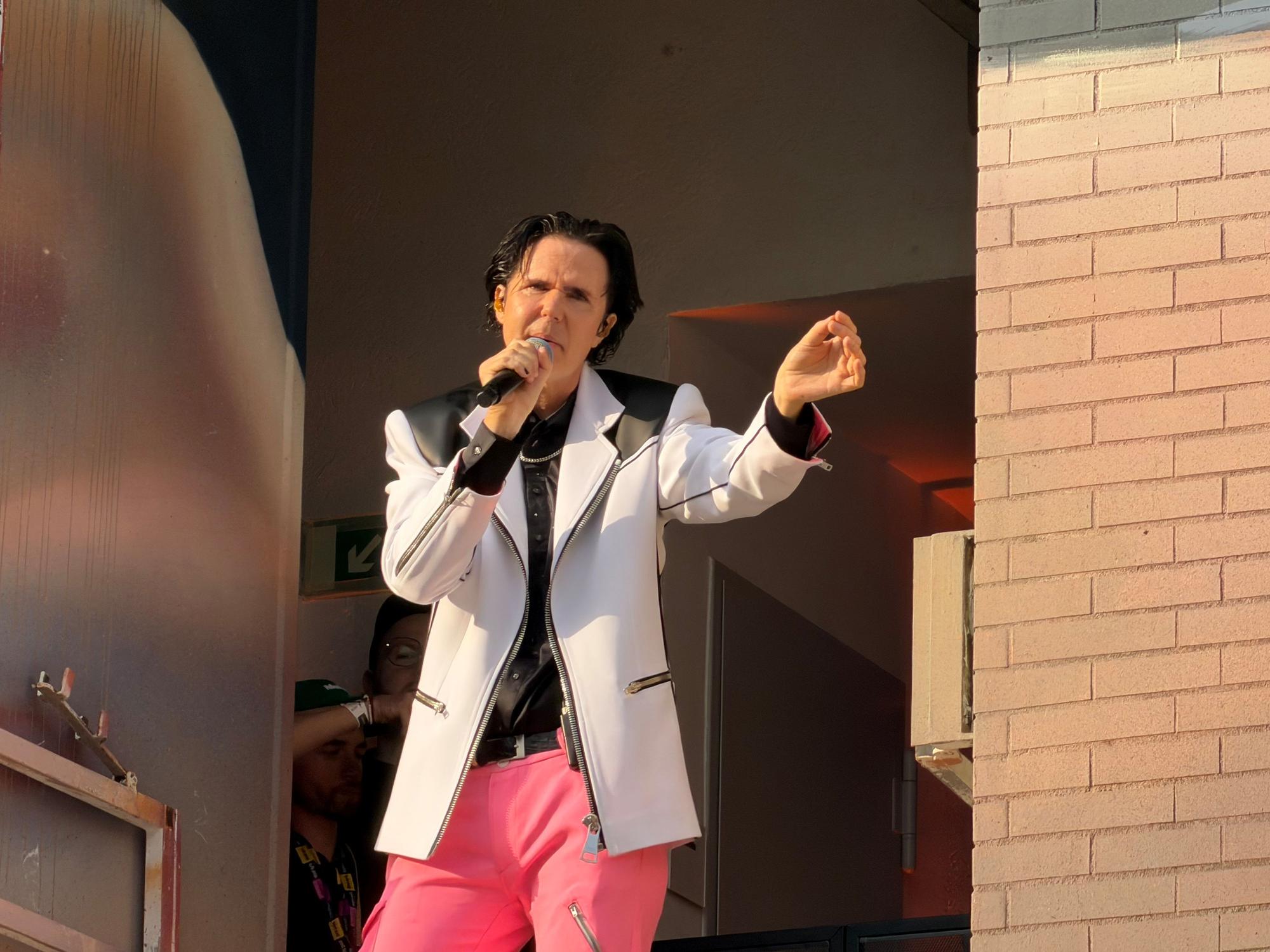 Alexander Marcus bei seinem Auftritt in Köln.