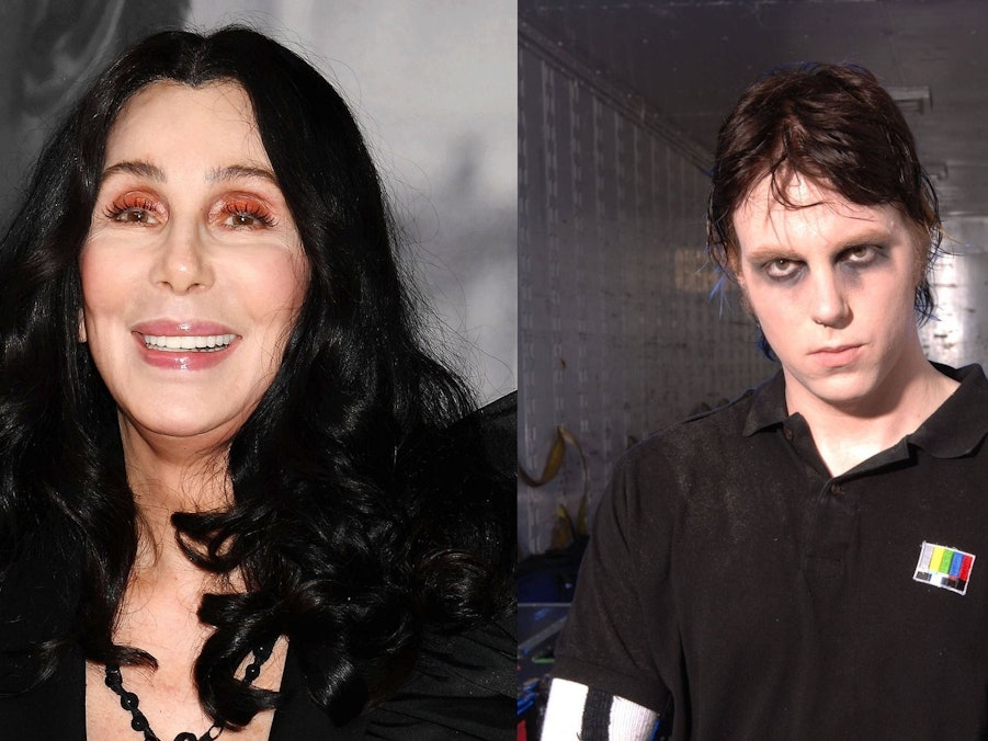 Cher und ihr Sohn Elijah Blue Allman