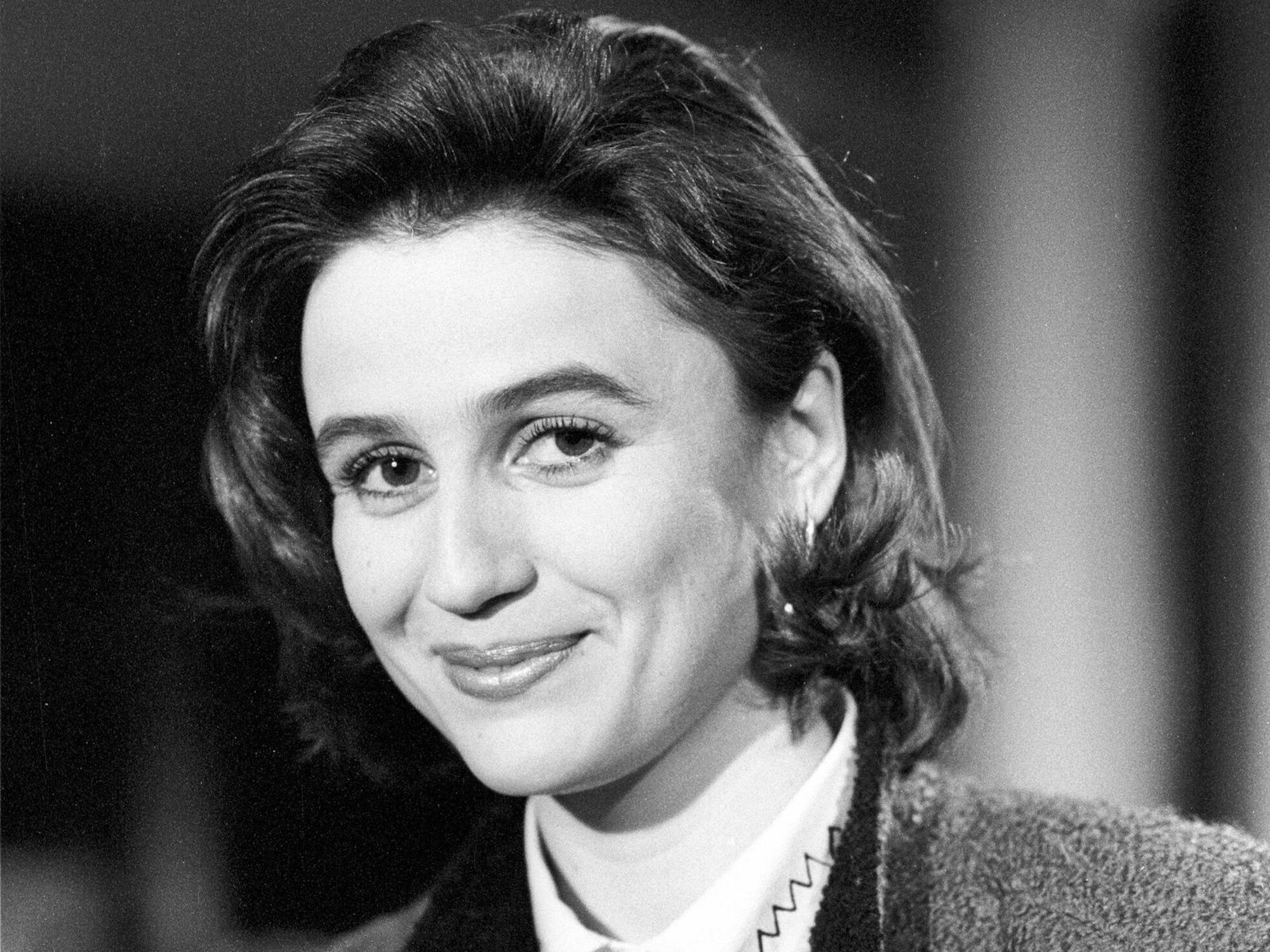 Sandra Maischberger führte Anfang der 90er rund ein Jahr als Co-Moderatorin durch die politische Talkshow „Talk im Turm“. (Bild: IMAGO / teutopress)