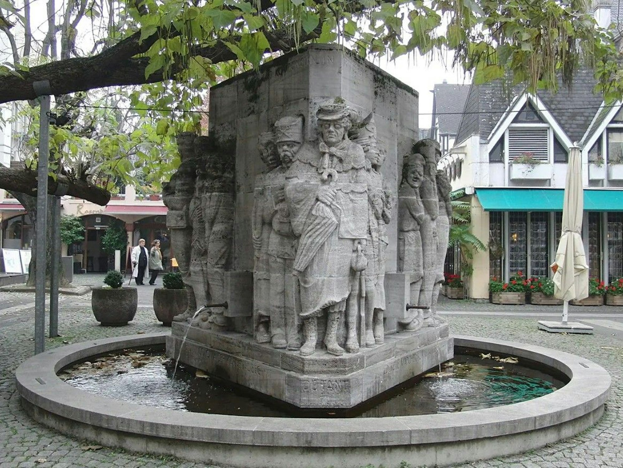 Der Ostermann-Brunnen in Köln.