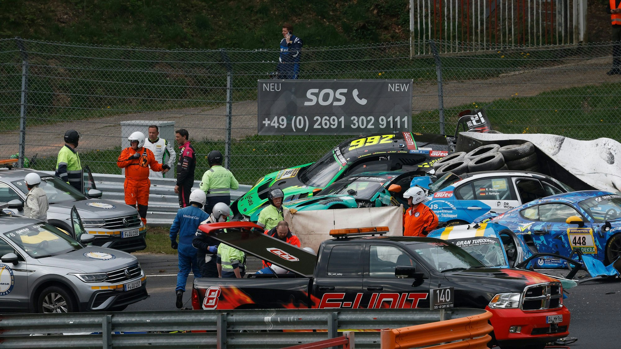 Unfall auf dem Nürburgring mit Todesfolge.