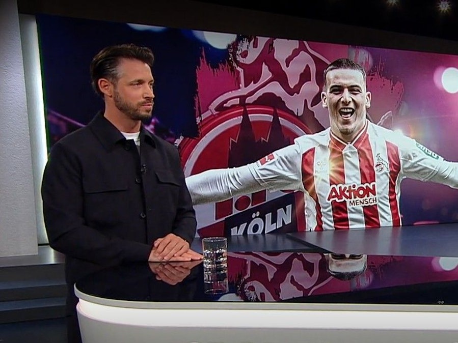 Mark Uth ist bei der ARD-Sportschau zu Gast