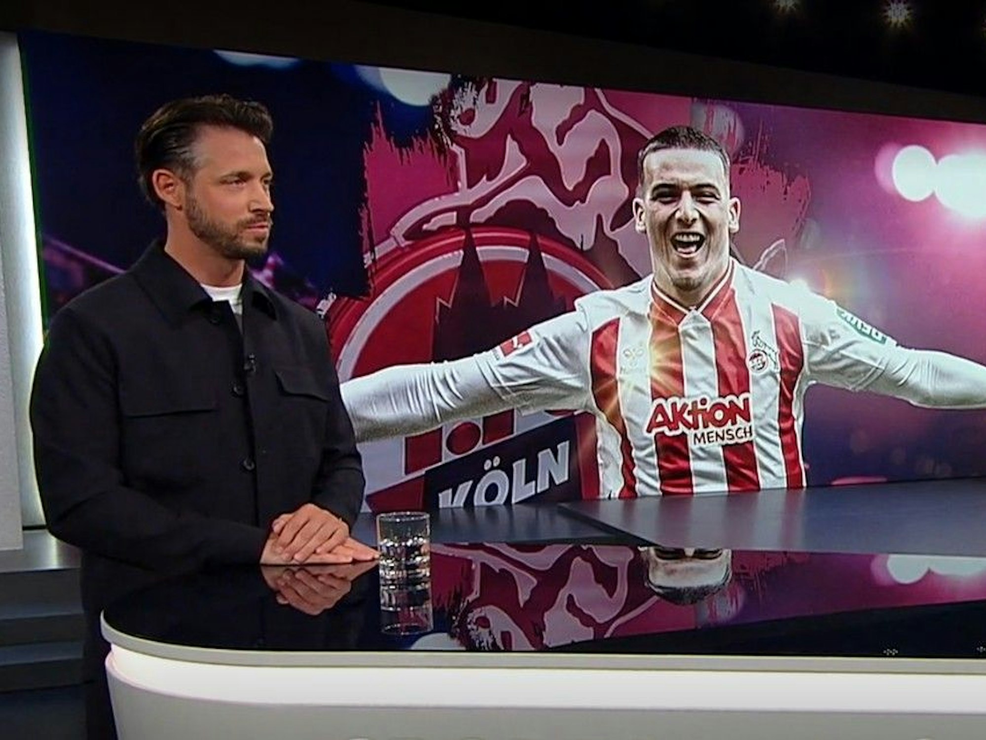 Mark Uth ist bei der ARD-Sportschau zu Gast