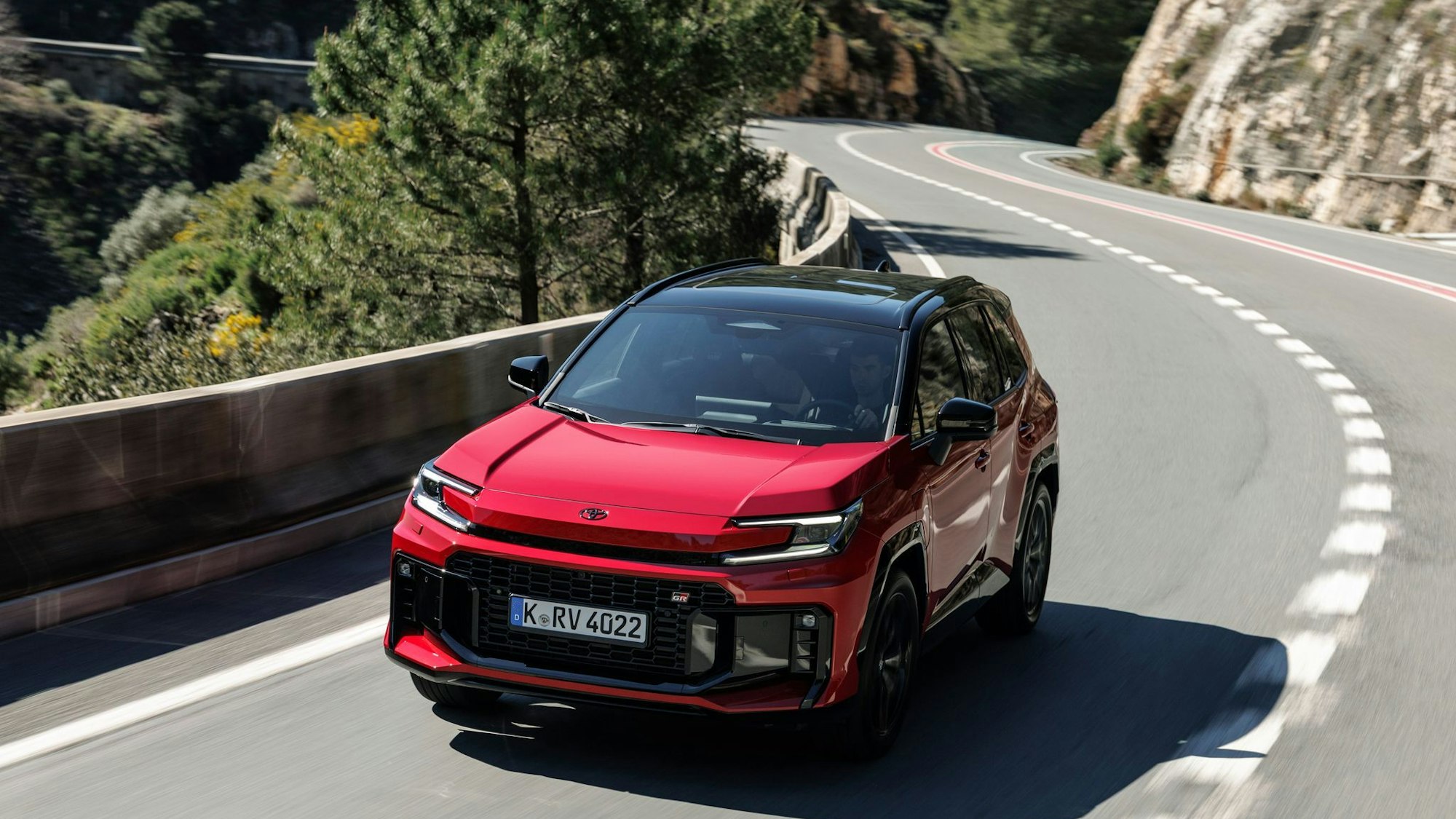 Fahrszene Toyota RAV-4