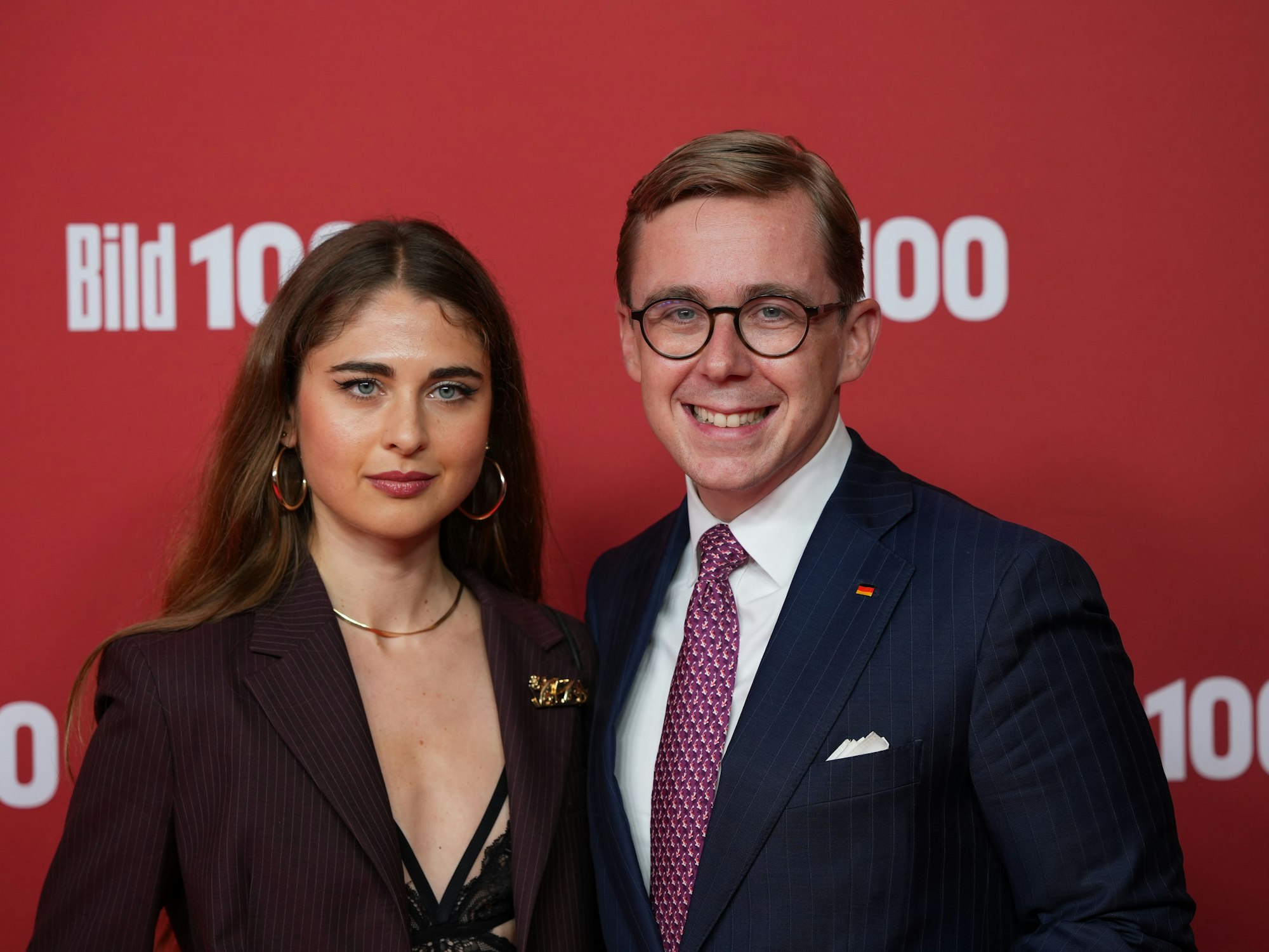 Philipp Amthor, Parlamentarischer Staatssekretär im Bundesministerium für Digitalisierung und Staatsmodernisierung, und seine Freundin Dr. Carlotta Voß