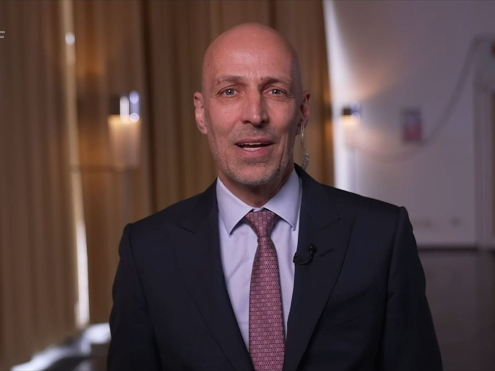 BDI-Präsident Peter Leibinger hält wenig von der angekündigten Entlastungsprämie. (Bild: ZDF)