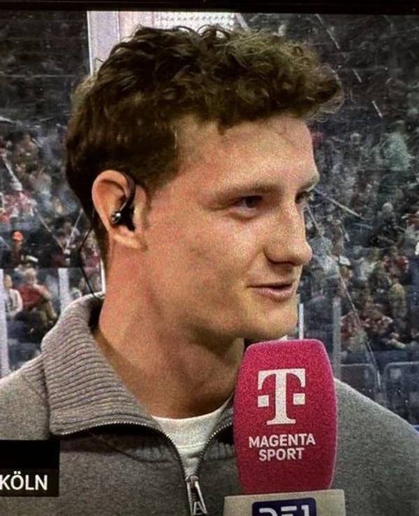 FC-Profi Eric Martel bei den Kölner Haien in der Lanxess-Arena zu Gast.