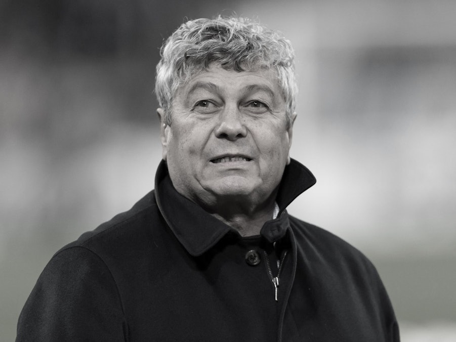 Rumäniens Ex-Fußball-Nationaltrainer Mircea Lucescu