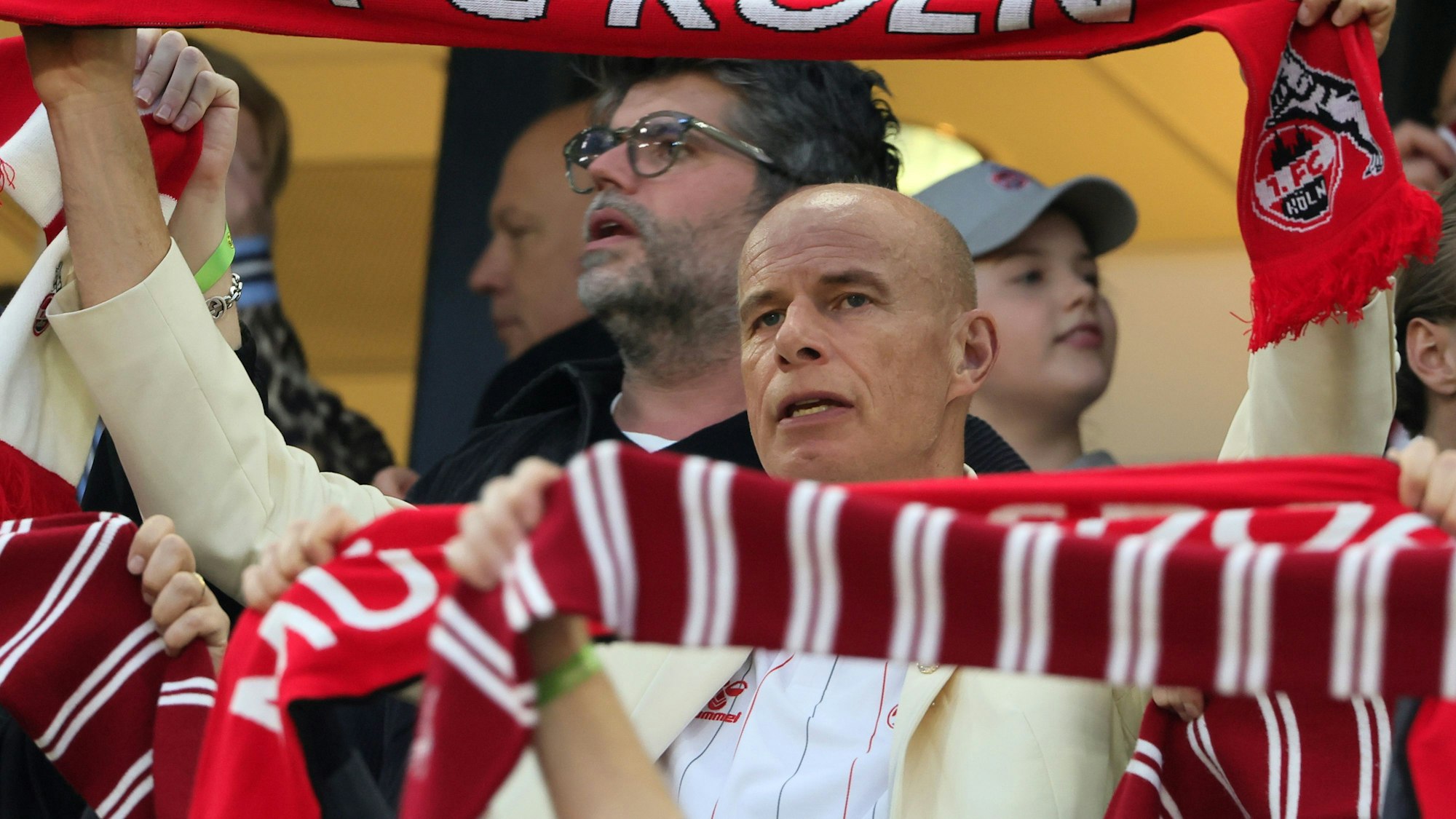 Jörn Stobbe beim 1. FC Köln im Stadion.