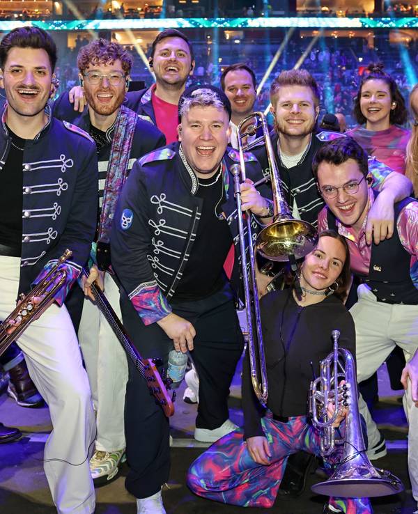 Gruppenbild der Band Druckluft.