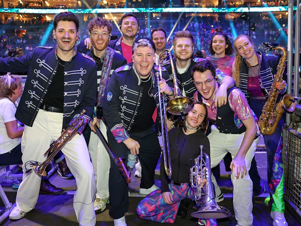 Gruppenbild der Band Druckluft.