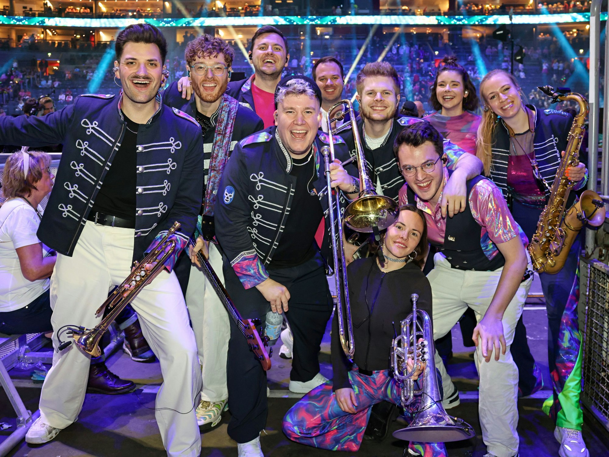 Gruppenbild der Band Druckluft.