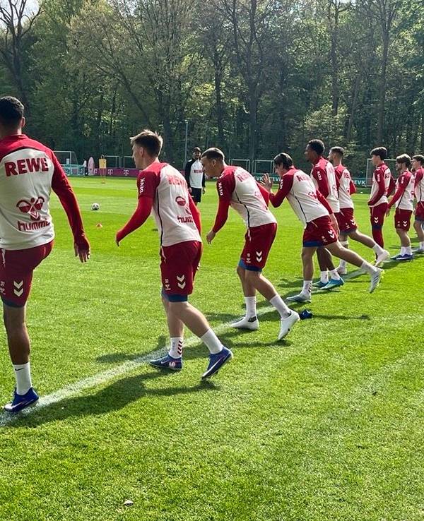 Training beim 1. FC Köln.