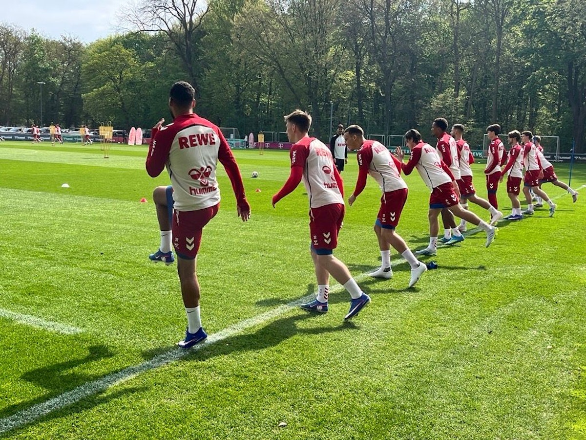 Training beim 1. FC Köln.