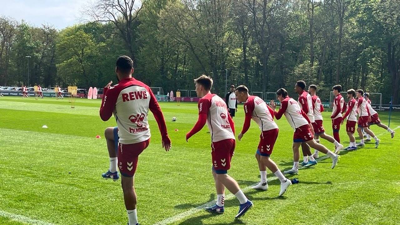 Training beim 1. FC Köln.