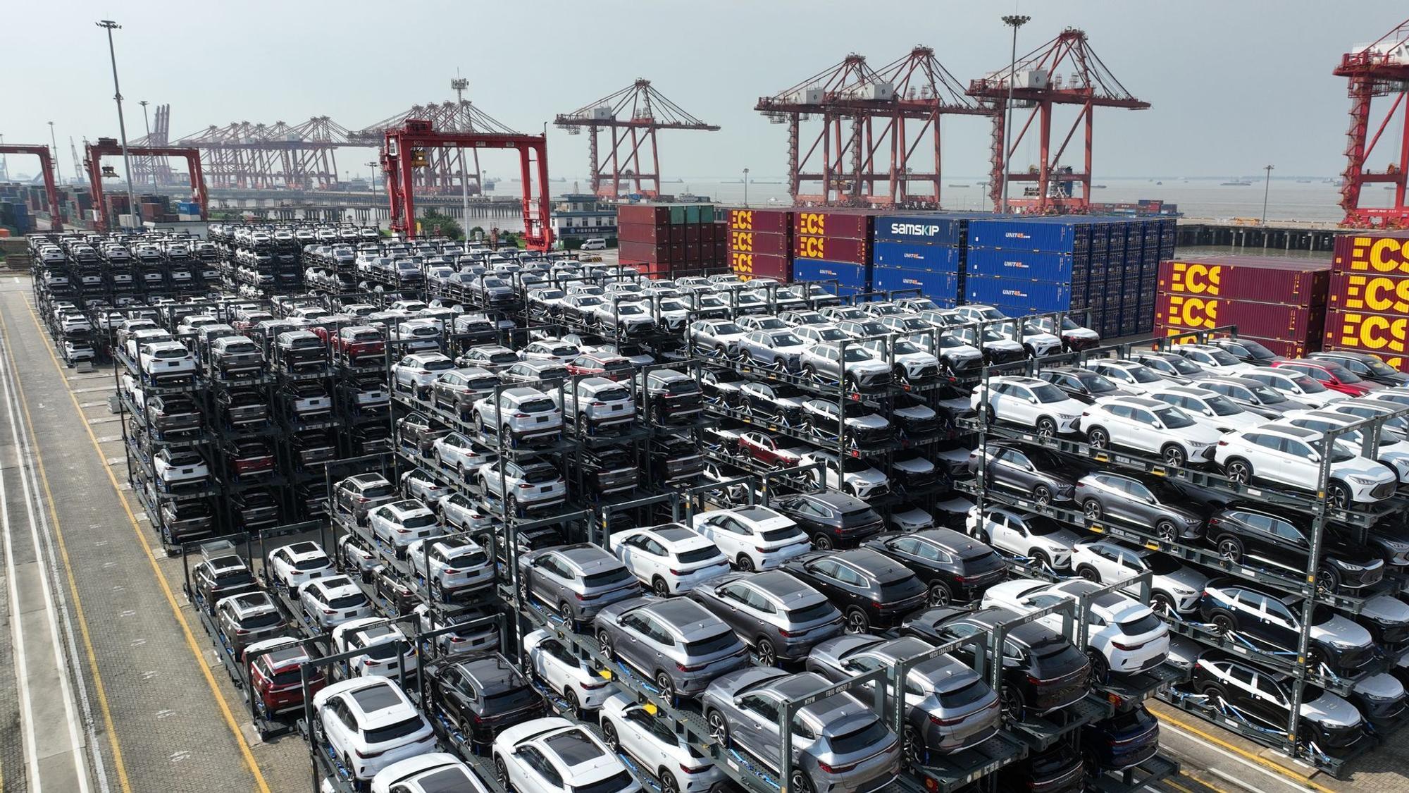 Chinesische E-Autos vor dem Export