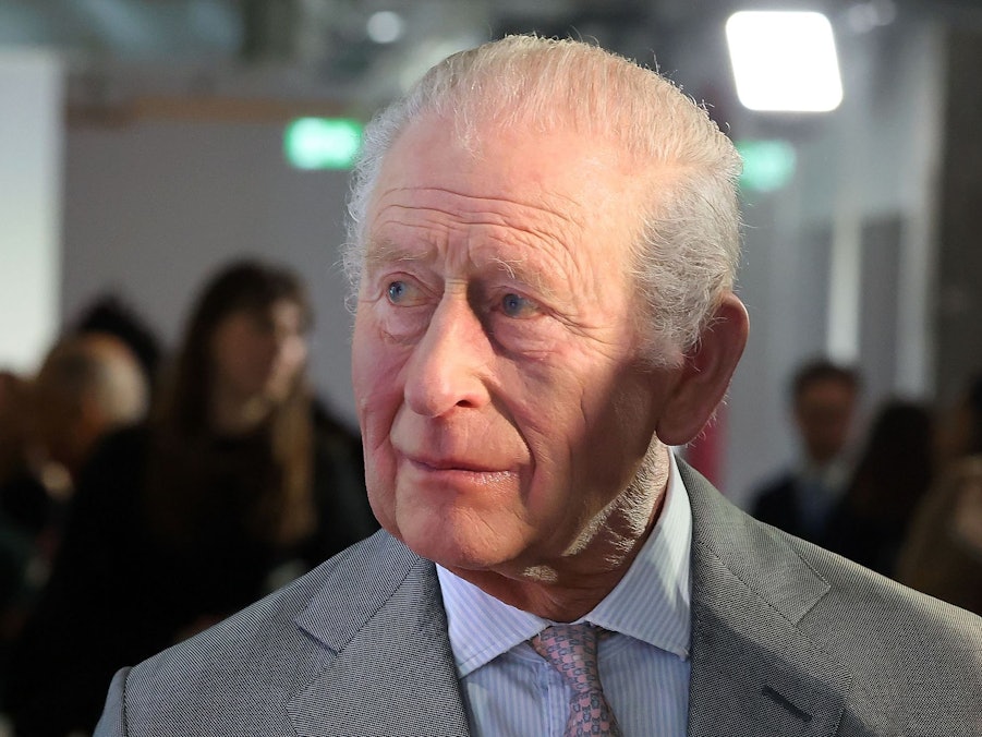 König Charles auf Londoner Modewoche