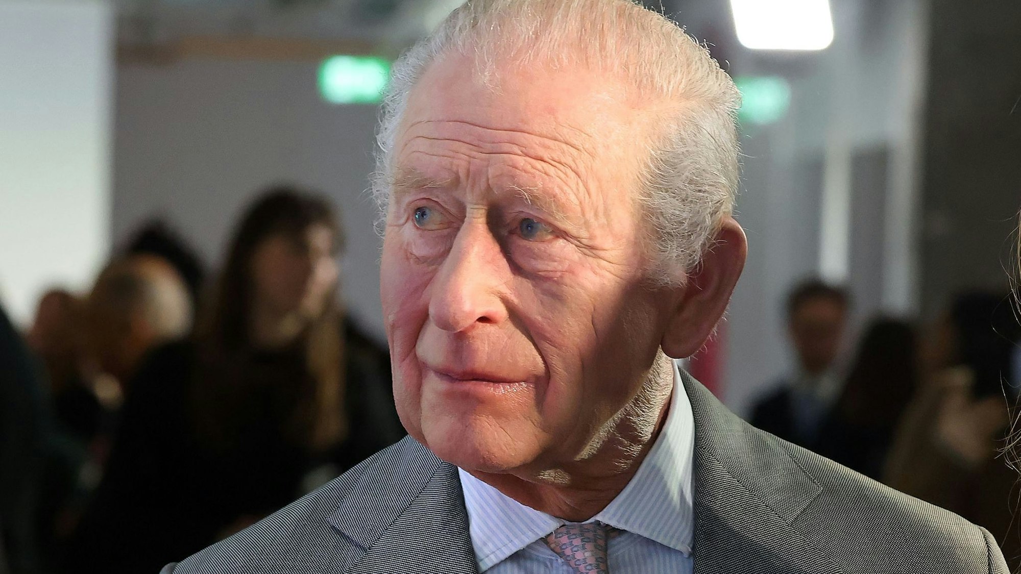 König Charles auf Londoner Modewoche