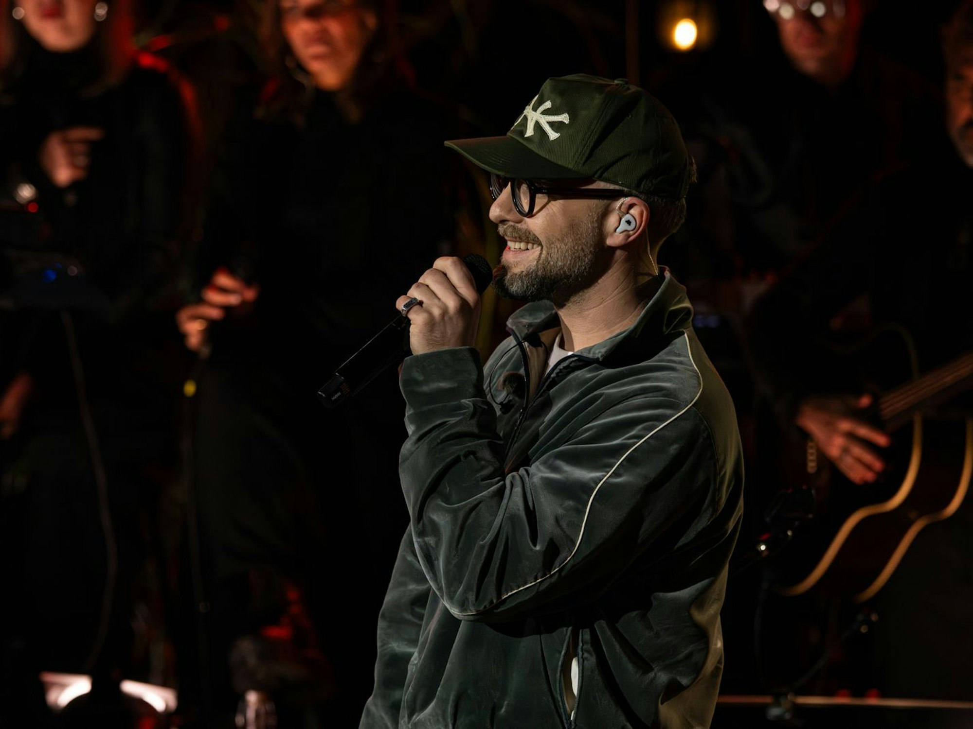 Die Protea für den Song des Abends ging an Mark Forster. (Bild: RTL / Markus Hertrich)