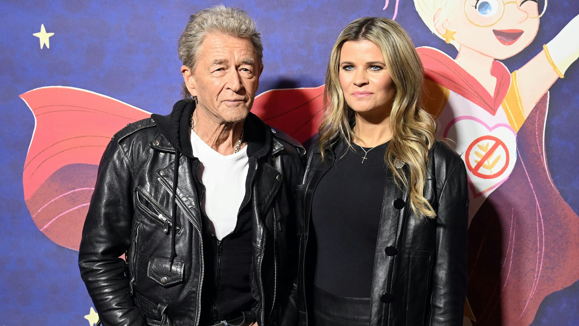 Peter Maffay und Hendrikje Balsmeyer stehen nebeneinander