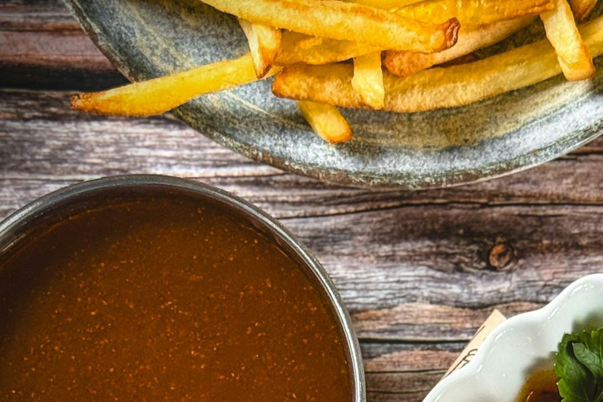 Currysoße und Currywurst von Anja Würfl