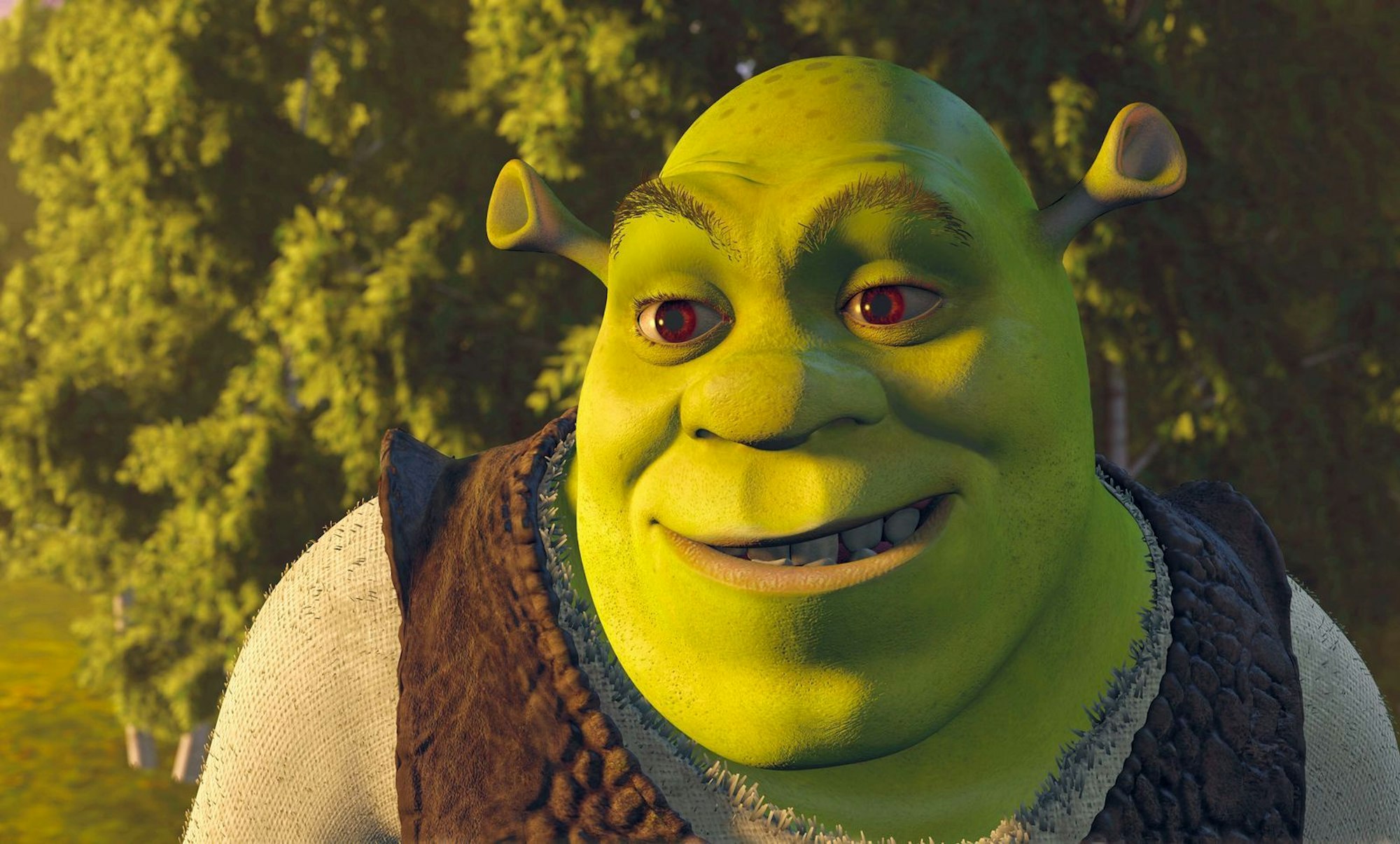 Shrek - das klingt doch ... genau: wie das deutsche Wort „Schreck“. Soll es auch. Der Name des grünen Ogers ist vom jiddischen Wort „shrek“ abgeleitet, das wiederum vom deutschen „Schreck“ kommt. (Bild: TM & © 2018 DREAMWORKS ANIMATION LLC. ALL RIGHTS RESERVED. )