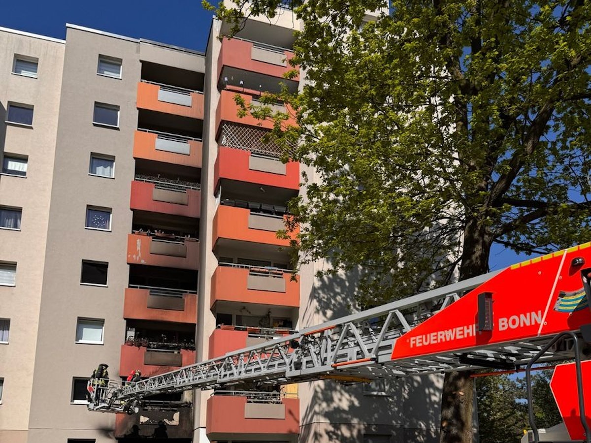 Wohnungsbrand in Bonn-Tannenbusch