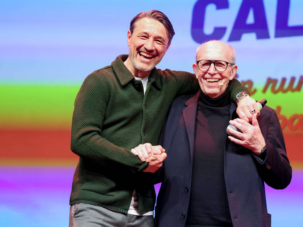 Trainer Niko Kovac (Borussia Dortmund) war am 13. April 2026 zu Gast bei Reiner Calmund und seinem Bühnenprogramm „Ein runder Abend mit Fußball & Freunden“.