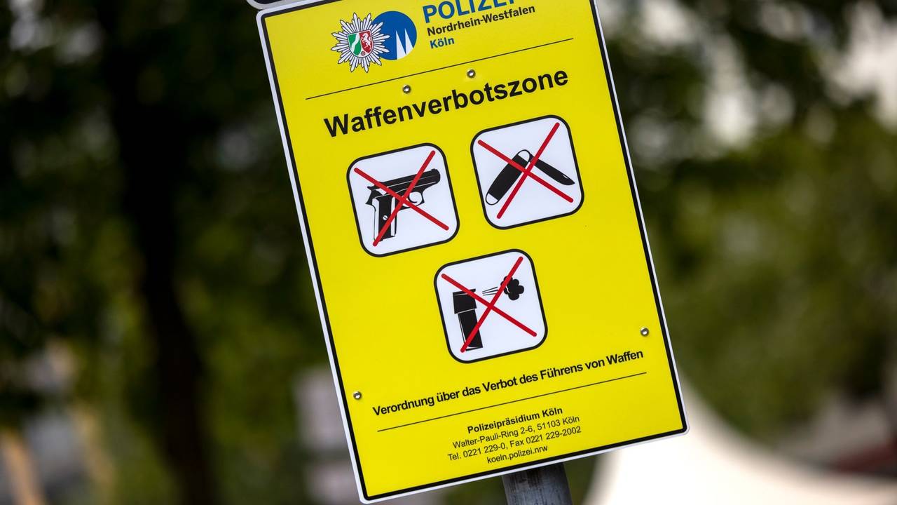 Polizei richtet weitere Waffenverbotszonen in NRW ein