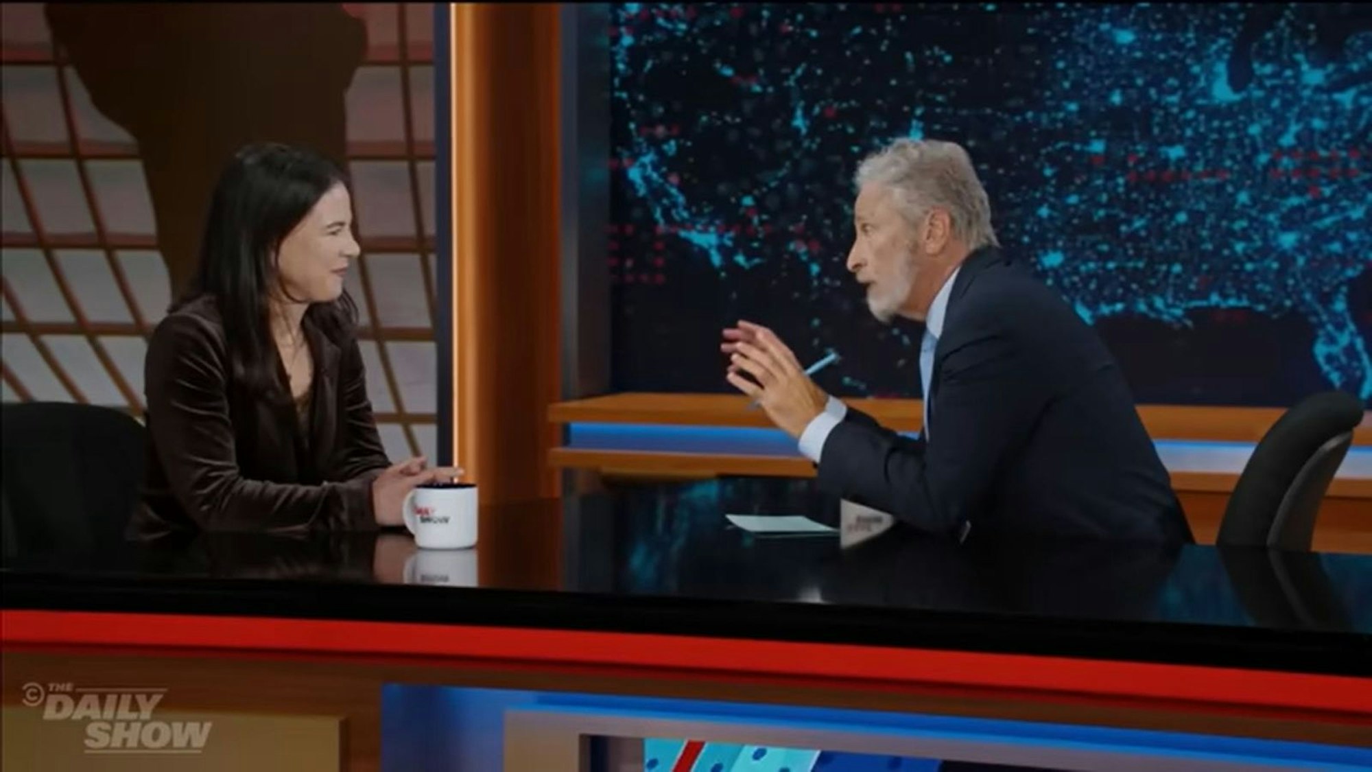 Annalena Baerbock beschrieb die Aufgaben der UN - und warum die Organisation so wichtig ist. (Bild: Screenshot YouTube / Daily Show)