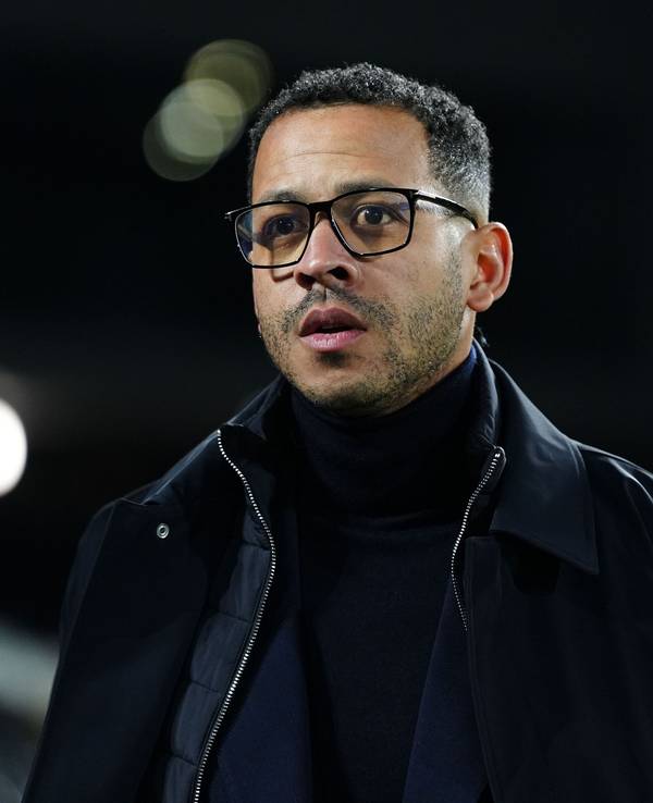 Der bisherige Chelsea-Trainer Liam Rosenior vor dem Spiel zwischen Chelsea und Fulham.