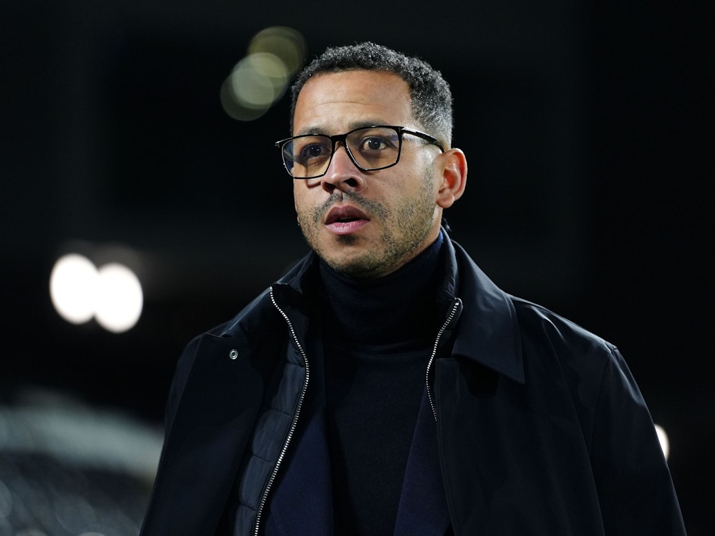 Der bisherige Chelsea-Trainer Liam Rosenior vor dem Spiel zwischen Chelsea und Fulham.