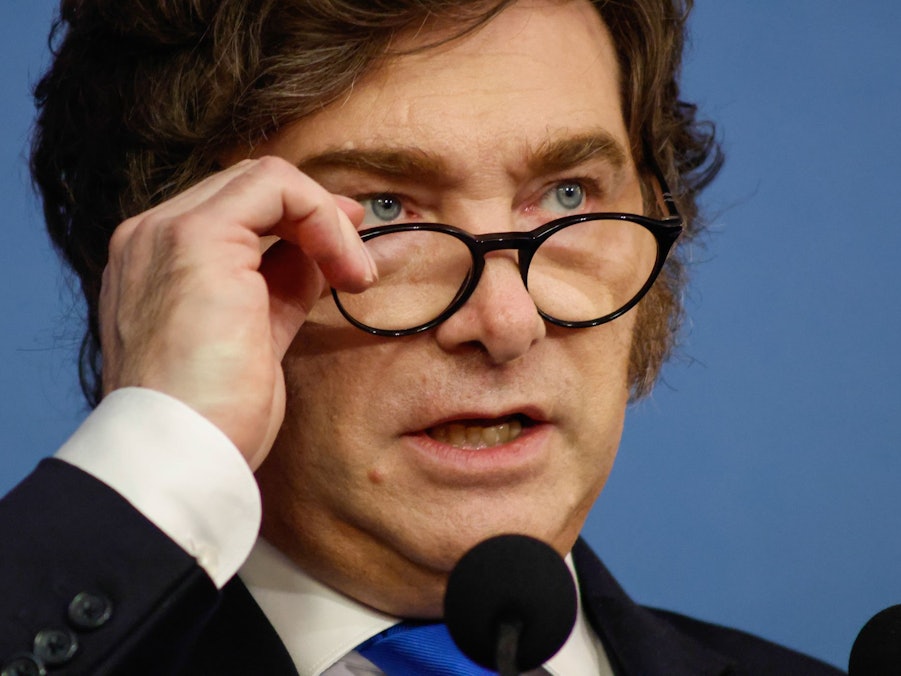 Argentiniens Präsident Javier Milei