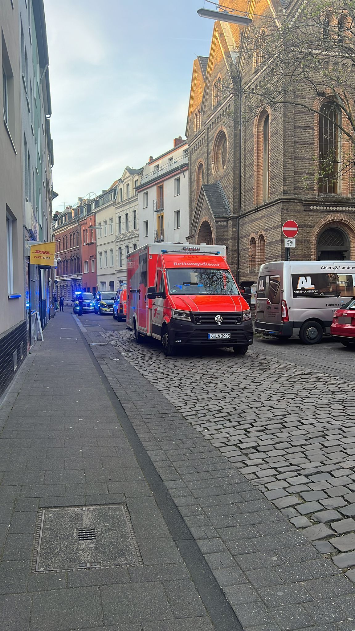Am 8. April eskalierte ein Einsatz von Polizei und Rettungsdienst in Deutz.