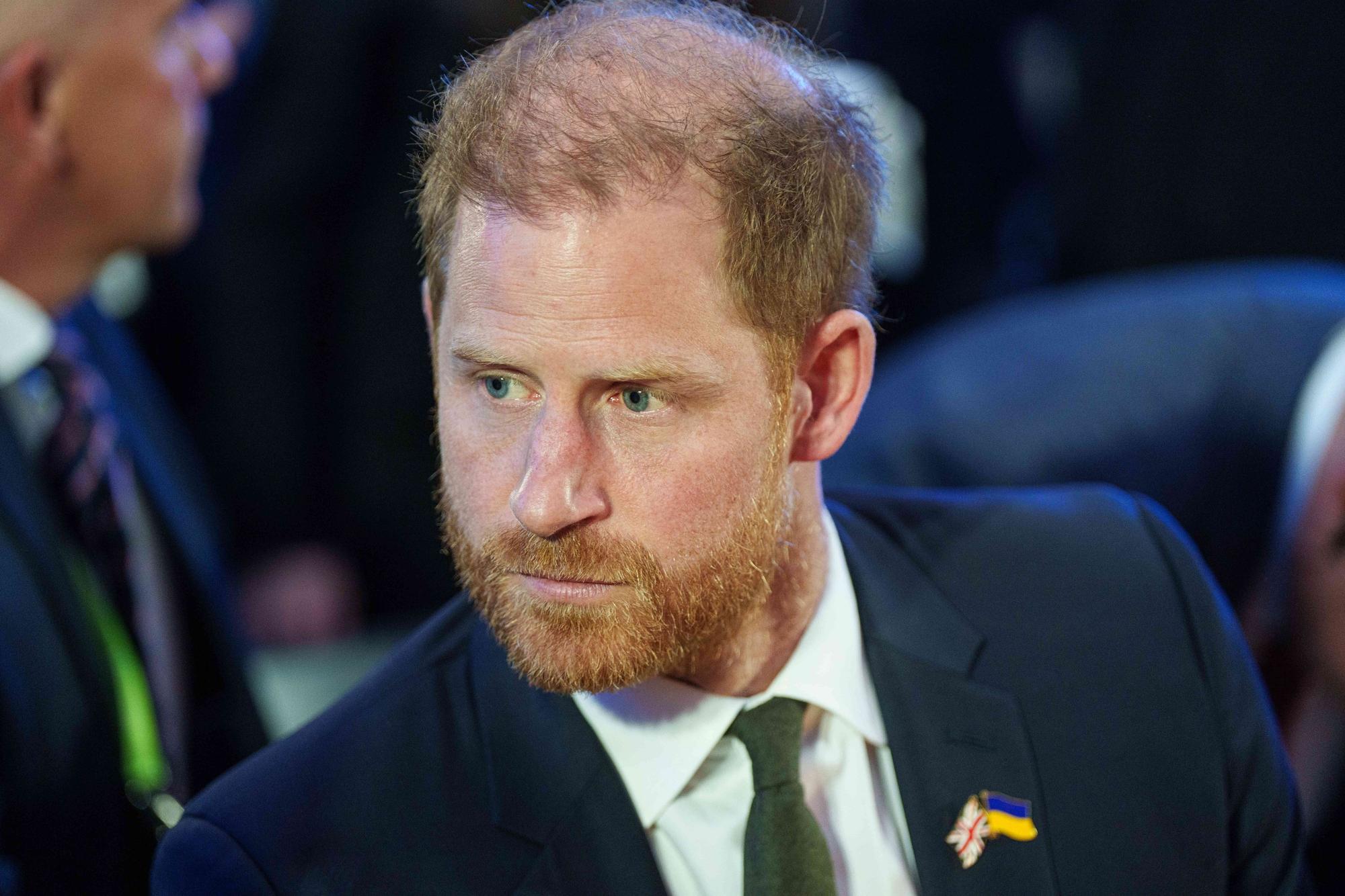Prinz Harry nimmt am Sicherheitsforum in der ukrainischen Hauptstadt teil.