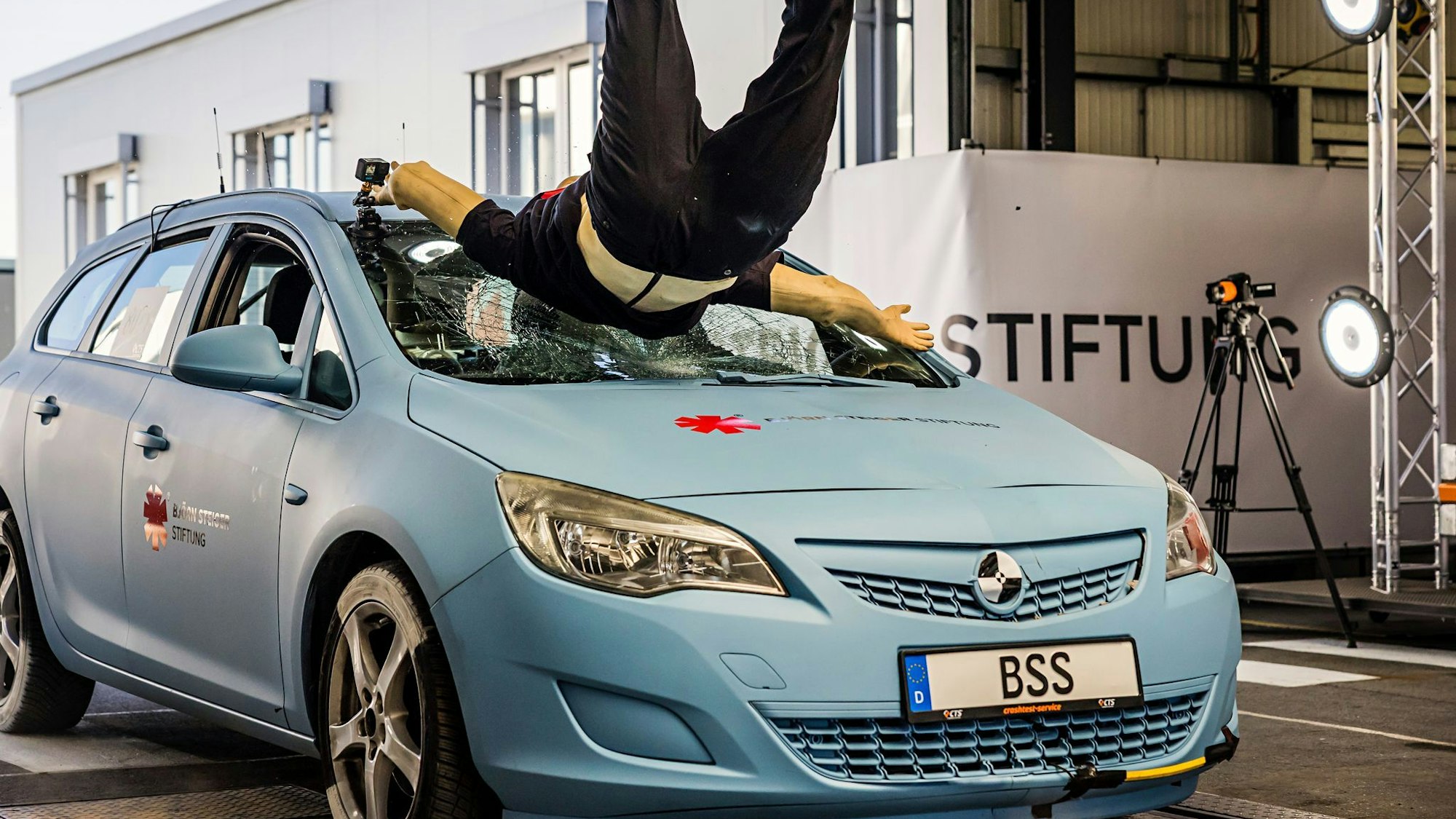 Björn Steiger Stiftung mit Crashtest