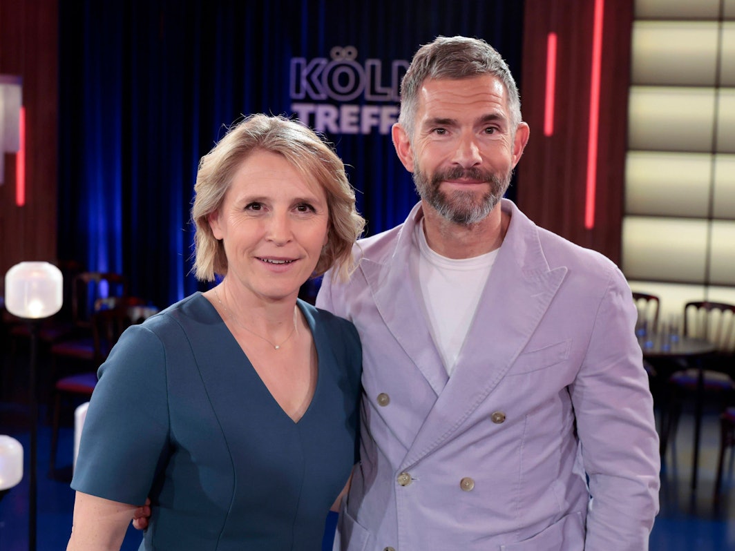 Susan Link und Micky Beisenherz moderieren den „Kölner Treff“.