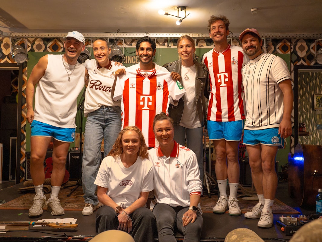 Die FC-Frauen besuchten Planeschmalöör beim Konzert.