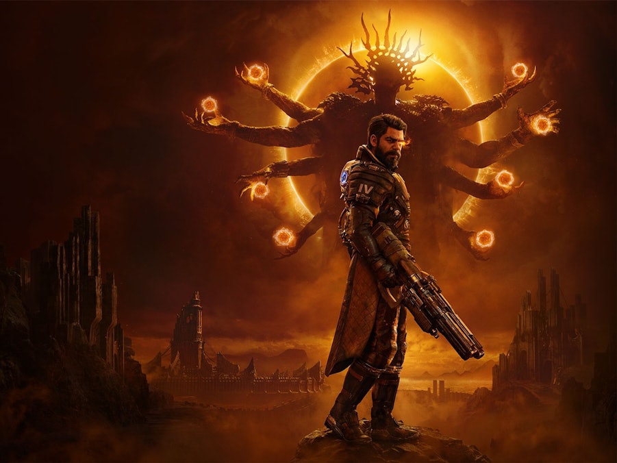 Keyart vom Spiel «Saros»