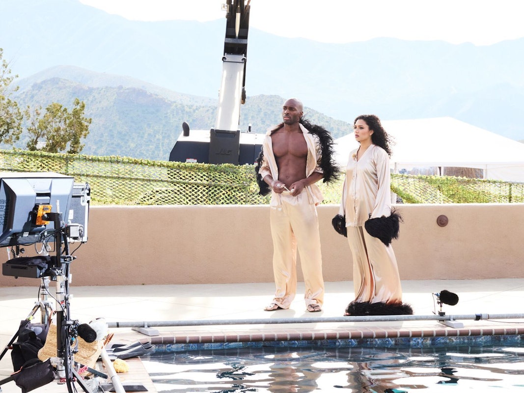 Heidi Klum sieht für Godfrey und Daphne eine Liebesgeschichte am Horizont. (Bild: ProSieben/Max Montgomery)