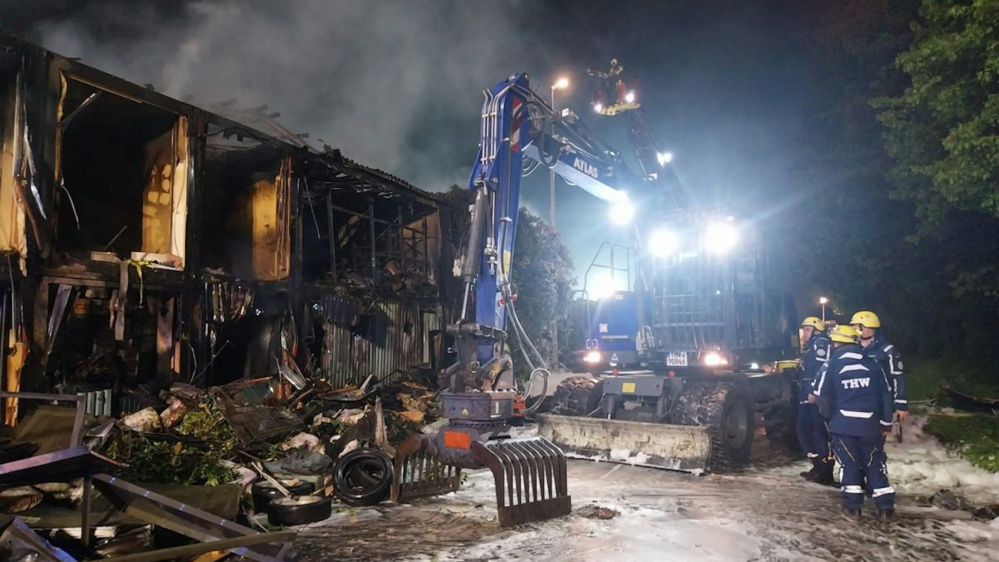 Großbrand in Grevenbroich