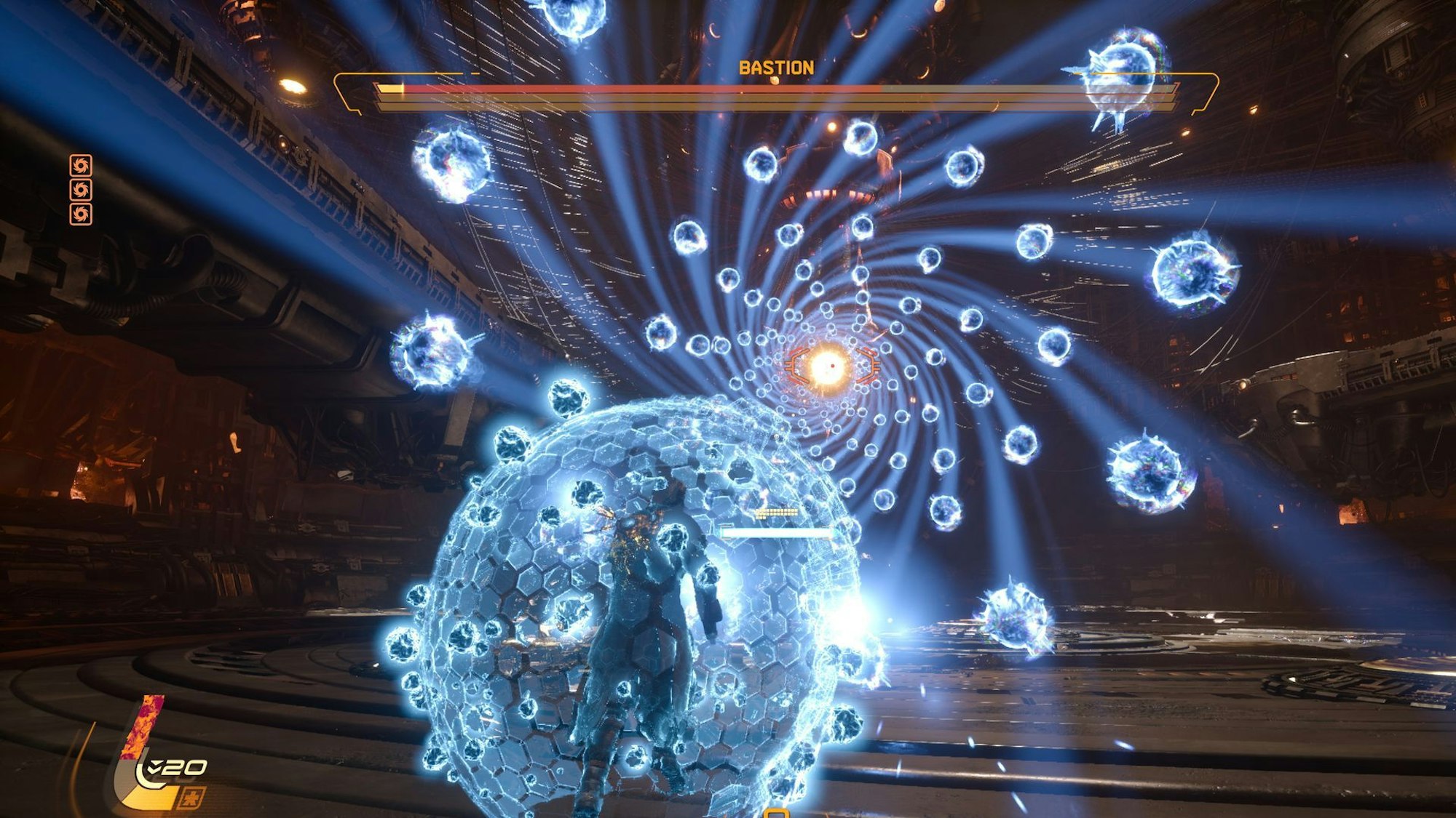 Screenshot vom Spiel «Saros»