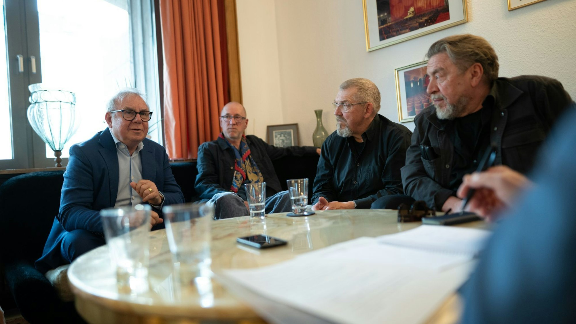 Joachim Król und Armin Rohde