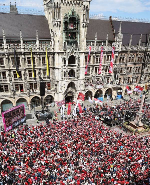 Meisterfeier des FC Bayern München