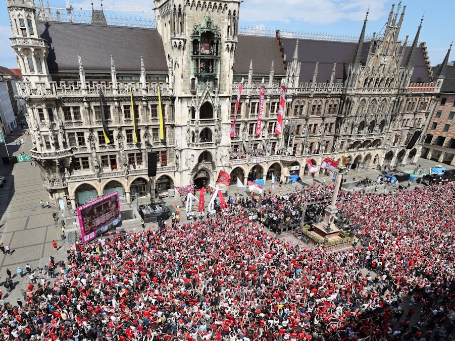 Meisterfeier des FC Bayern München