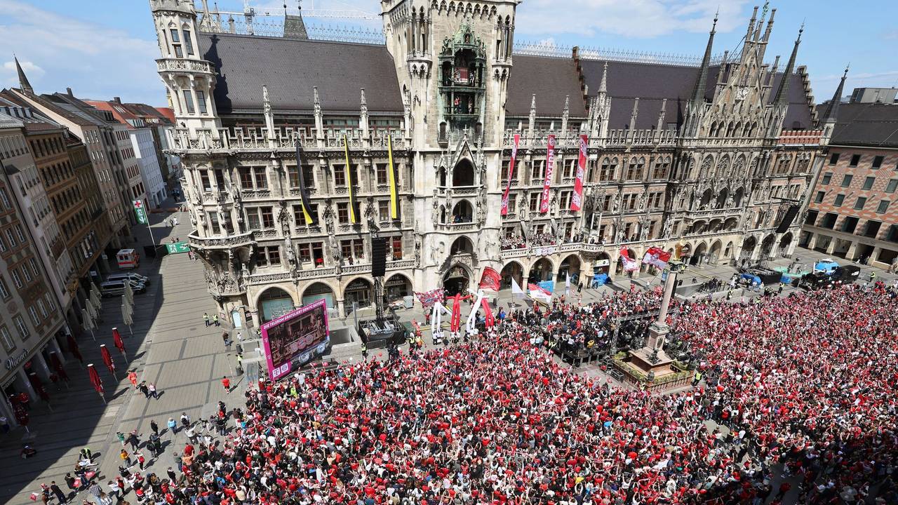 Meisterfeier des FC Bayern München