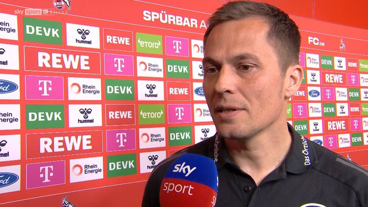 Robert Hartmann im TV-Interview bei Sky.