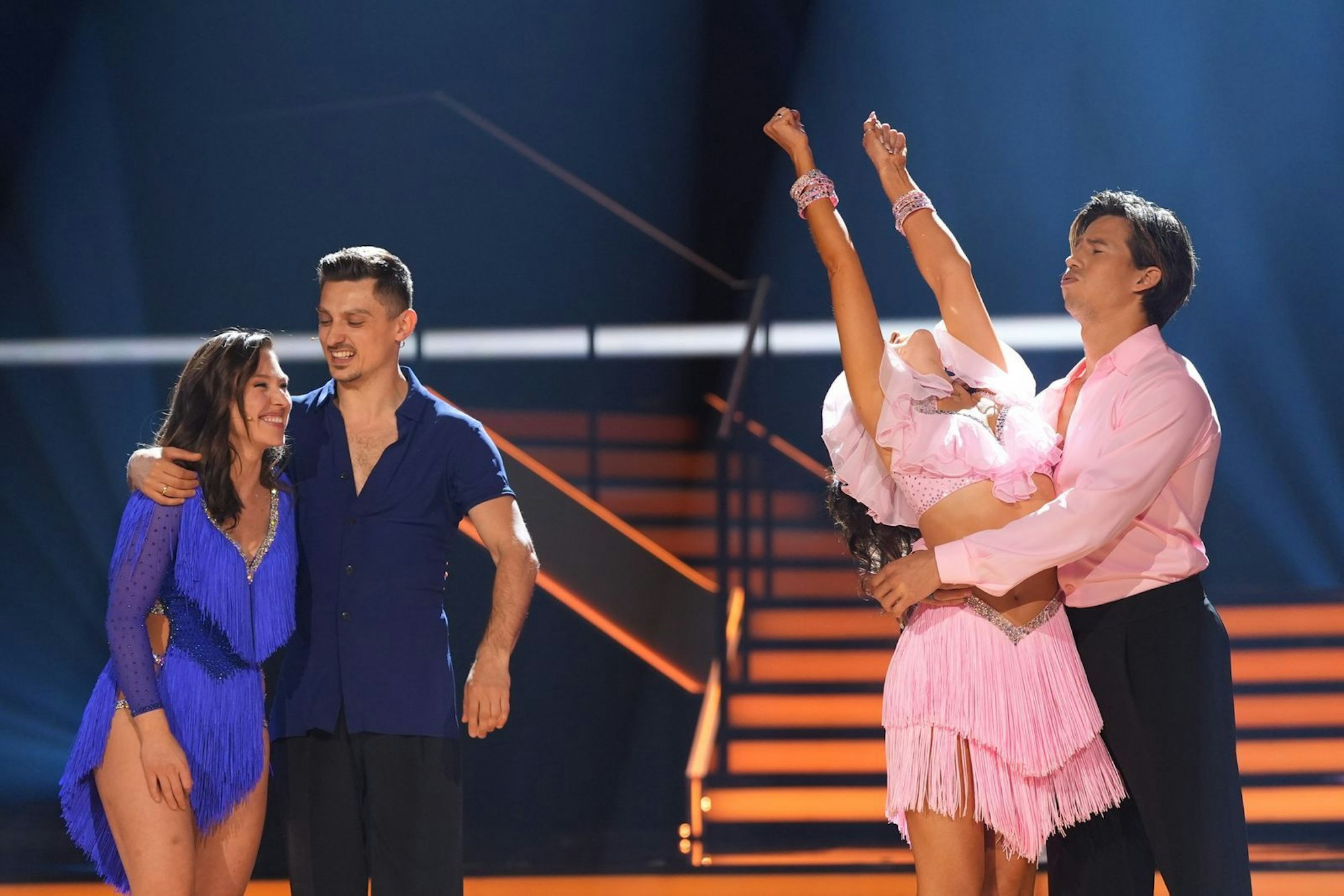 Bianca Heinicke und Zsolt Sándor Cseke müssen „Let's Dance“ erneut verlassen. (Bild: RTL / Stefan Gregorowius)