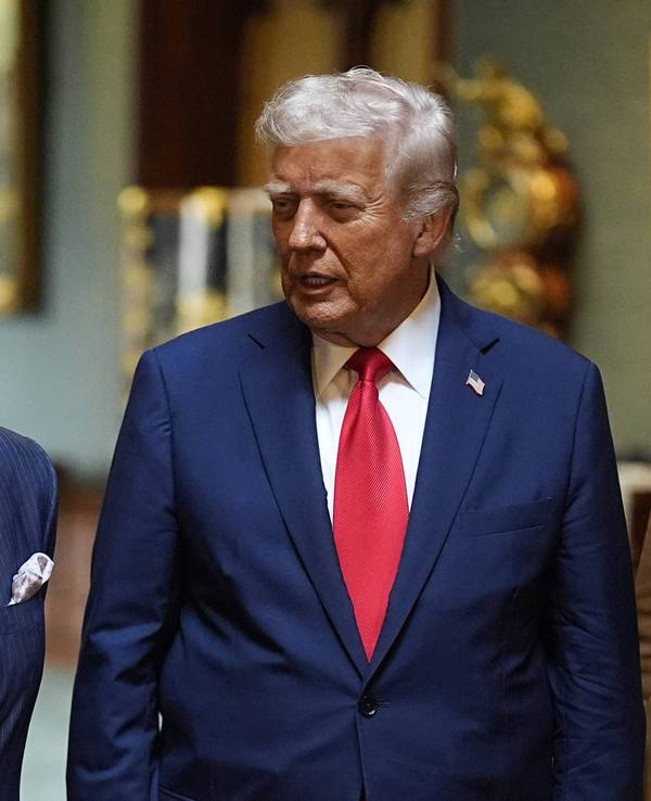 US-Präsident Donald Trump neben König Charles III. (hier im September 2025 bei seinem Staatsbesuch in London).